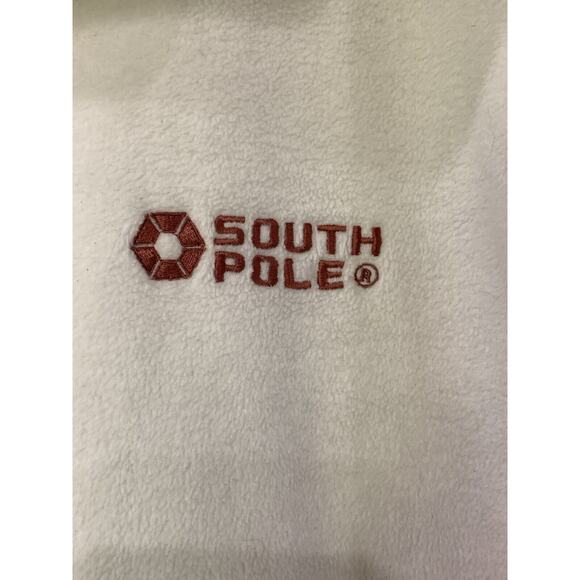 South Pole Men's Vintage 90s Thick Fleece Retro 1/4 Zip Jacket XXL 2XL - Picture 2 of 6